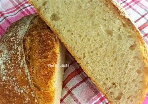 Pan de trigo con sémola masa vieja y masa madre Receta de Fini Bautista