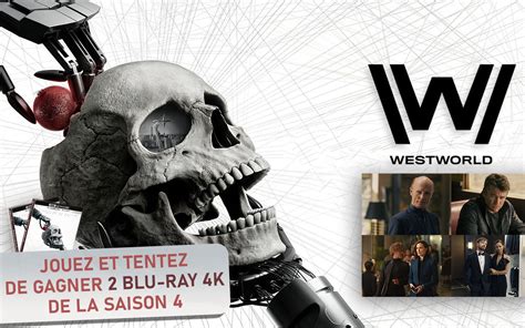 Concours Movierama Gagner Des Coffrets Blu Ray K De La S Rie Westworld