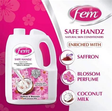 Dabur Fem Hand Wash Liquid 5 Ltr Packaging Type Can At 700 Can In