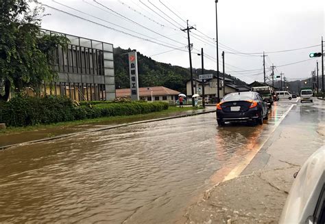 【続報その2】大雨で床上浸水20棟超、島根東部を中心に被害広がる 人的被害なし 山陰中央新報デジタル