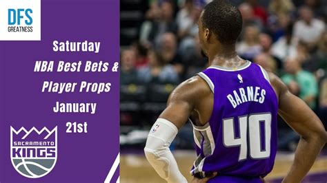 Nba Player Props And Best Bets Picks For Saturdays January 21st Youtube