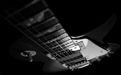 Fondos De Pantalla Monocromo Instrumento Musical Guitarrista