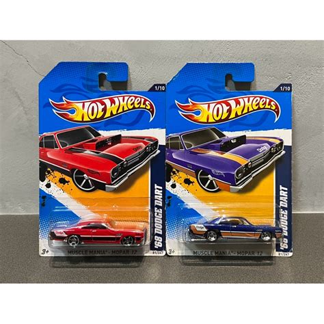老卡 Hot Wheels 風火輪 68 Dodge Dart 道奇 Muscle Mania Mopar 蝦皮購物