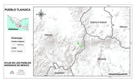 Tlahuicas Ubicación Atlas de los Pueblos Indígenas de México INPI