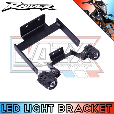 Raider Carb Mini Driving Light Led Bracket Auxiliary Light