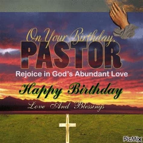 Pin By Carol Wilderman On Birthdays In Happy Birthday Pastor