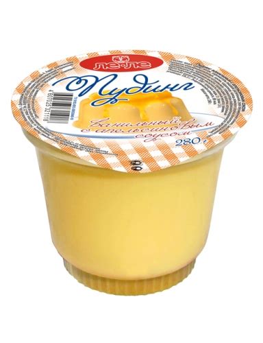 Пудинг ванильный с апельсиновым соусом / Десерты / Пудинг / Наша продукция