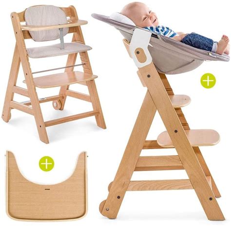 Hauck Seggiolone Beta Plus Newborn Set Seggiolone Legno Evolutivo