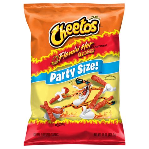 Save On Cheetos Cheese Flavored Snacks Flamin Hot Crunchy Party Size Order Online Delivery Giant