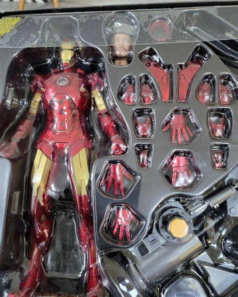 Hot Toys Ironman MK With Suit Up Gantry MMS Hobbies Toys Toys Games On Carousell