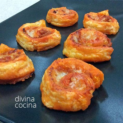 Hojaldres De Sobrasada Queso Y Miel Receta De DIVINA COCINA