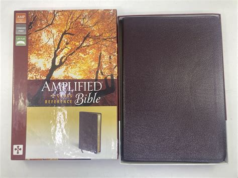 Amplified Classic Cross Reference Bible Bonded Leather Ampc