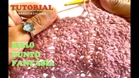 Wow Son Solo Hileras Punto A Crochet Tutorial Por Maricita