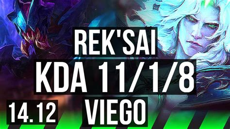 Rek Sai Vs Viego Jgl Rank Rek Sai Legendary Vn