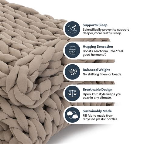 Nuzzie | Your Luxury Knit Weighted Blanket