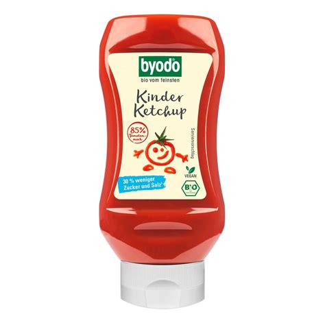 Ketchup Pentru Copii Cu 85 Tomate FARA GLUTEN BIO 300ml Byodo Pret 26