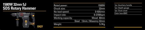 CAT 32mm Rotary Hammer DX27