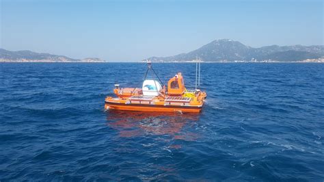 M P Usv Conducts Long Duration Offshore Geomagnetic Observation