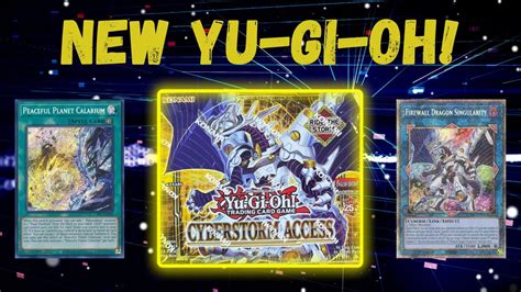 New Yu Gi Oh Cyberstorm Access Booster Box Opening Youtube