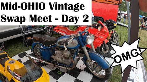 Incredible Finds At Mid Ohio Vintage Motorcycle Swap Meet Day