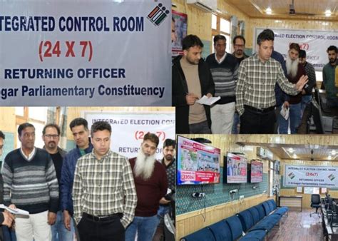 Lok Sabha Elections 2024 Integrated Election Control Room And MCMC