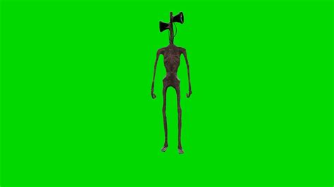 Reupload Siren Head Green Screen Jumpscare Free To Use Otosection