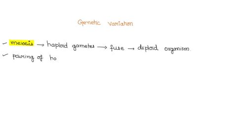 Solved Which Of The Following Does Not Produce Genetic Variation