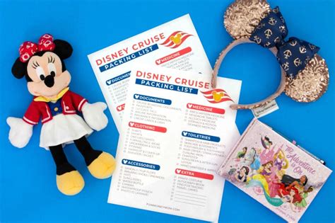 Disney Cruise Packing List With Free Printable Fun Money Mom