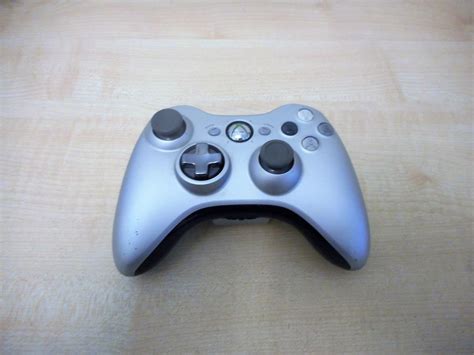 Silver Microsoft Xbox 360 Wireless Controller New Transforming D Pad Uk Pc