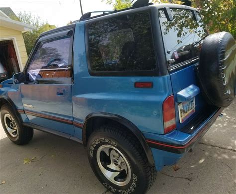 1989 Geo Tracker 16l 4wheel Hard Top Long Time Owner For Sale