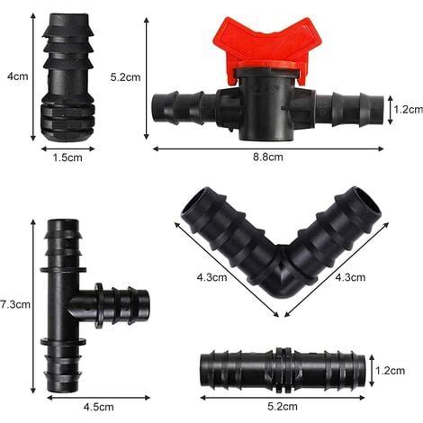 Zolginah Kit Di Raccordi Per Tubi Di Irrigazione Da Pezzi