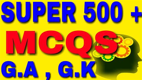 Ssc Exams Non Technical Railway Exams 500 Mcq General Knowledge