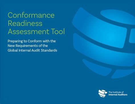 Conformance Readiness Assessment Tool Des Iia Diir Deutsches