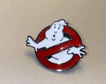 Ghostbusters Ecto Retro Enamel Pin Etsy Uk