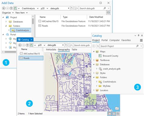 Catalog Pane Catalog Views And Browse Dialog Boxesarcgis Pro