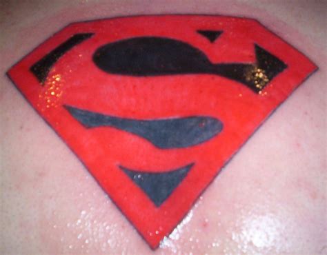 Superman Chest Tattoo by Godzilla79 on DeviantArt