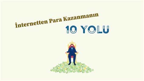 İnternetten Para Kazanma Yolları l Evden Para Kazanma