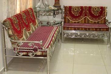 Steel Sofa Set by Malviya Steel, Steel Sofa Set from Ajmer Rajasthan India | ID - 808581