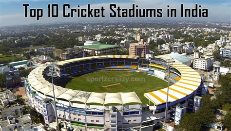 List of Top 10 Famous Cricket Stadiums in India - Sportz Craazy