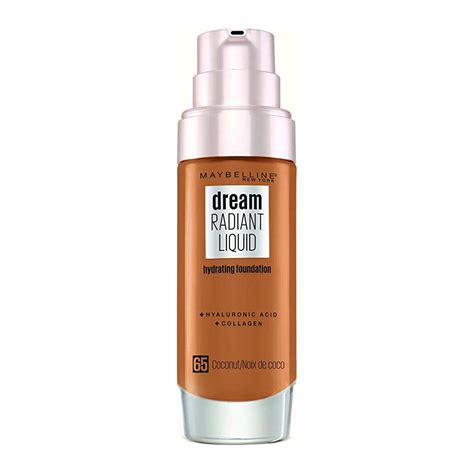 Maybelline Dream Radiant Liquid Foundation 65 Coconut Beautynstyle