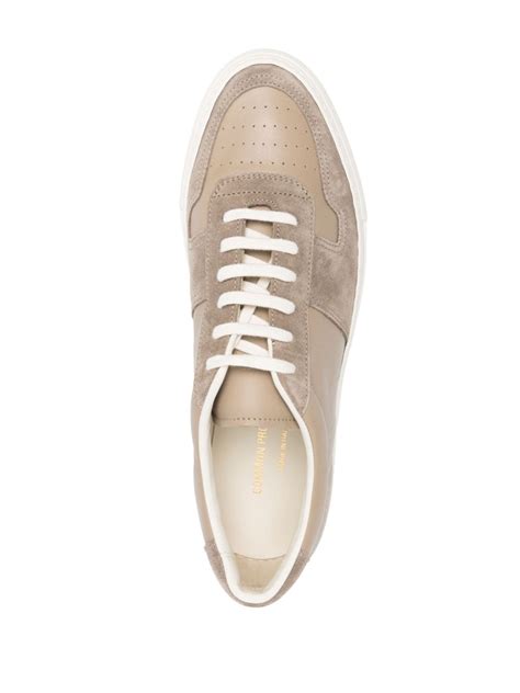 Common Projects Two Tone Low Top Sneakers Farfetch