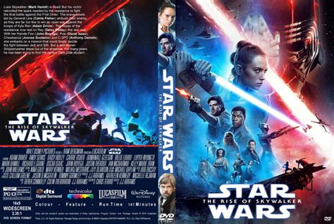 Star Wars The Rise Of Skywalker 2019 R1 Custom Dvd Cover And Label