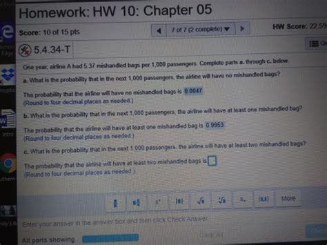 Solved Homework Hw 10 Chapter 05 Score 10 Of 15 Pts 17 2