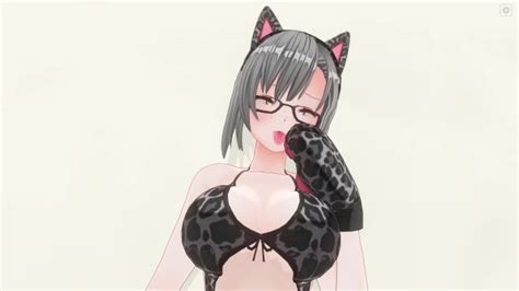 3D HENTAI Neko Girl Has A Gorgeous Orgasm And Does AHEGAO