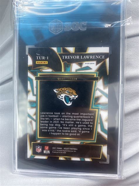 Panini Select Turbocharged Silver Prizm Tur Trevor Lawrence