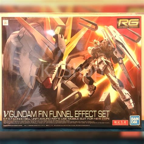 Rg Rx Nu Gundam Fin Funnel Effect Set Shopee Thailand