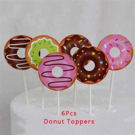 Pcs Cake Topper Support Mural En Bois Pour D Coration De F Te