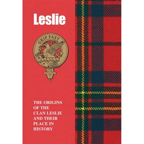 Leslie Clan Book The Tartan Store