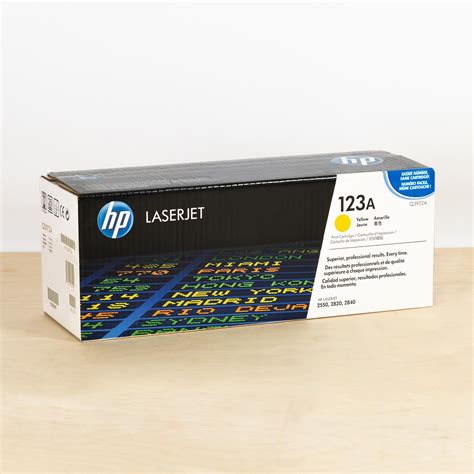 Hp Color Laserjet 2550n Toner Black Cyan Magenta Yellow Cartridges