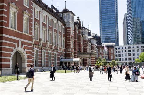 Beautiful Architecture of Tokyo Railway Station Editorial Stock Photo ...